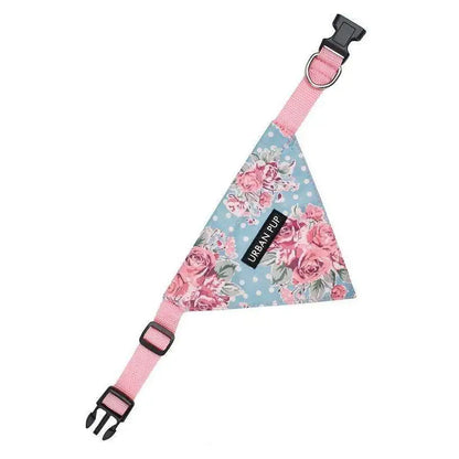 Vintage Rose Floral Dog Bandana Collar Large - Sale - 2