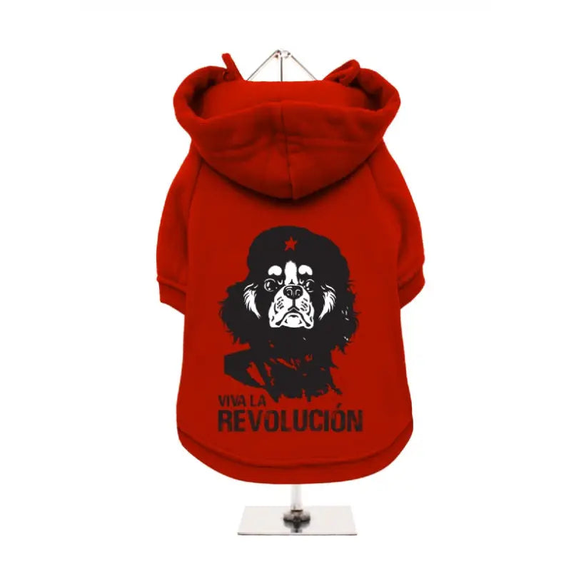 Viva la Revolución Dog Hoodie Sweatshirt - Urban Pup - 1