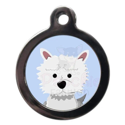Westie Dog Id Tag - Ps Pet Tags - 1
