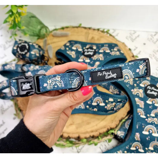 Whimsical Rainbows Dog Collar - Pet Pooch - 1