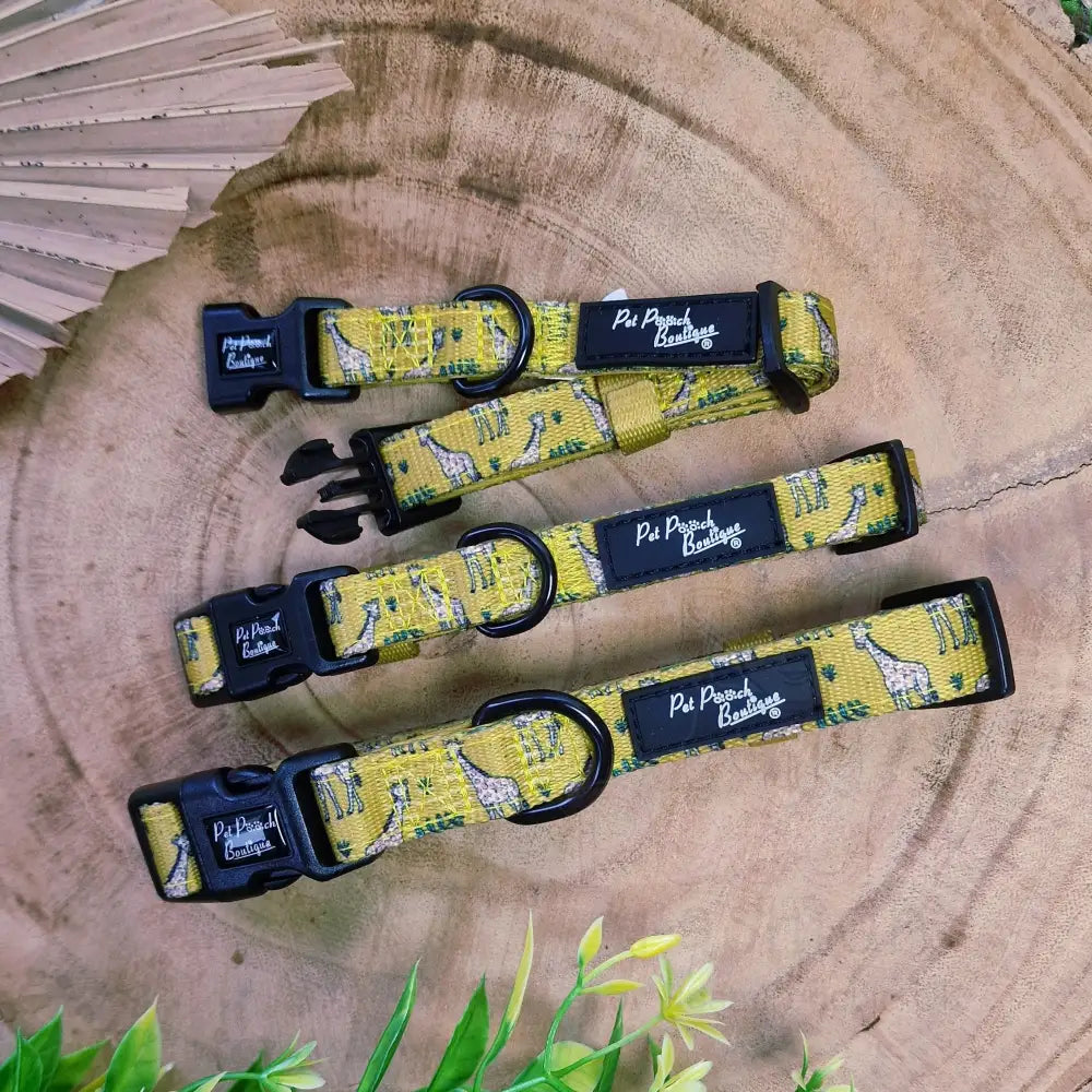 Wild Giraffe Dog Collar - Pet Pooch - 3