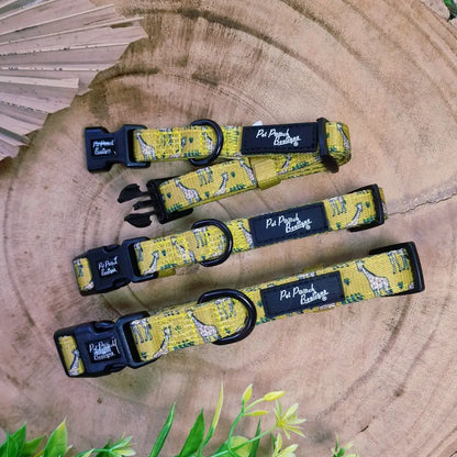 Wild Giraffe Dog Collar - Pet Pooch - 3