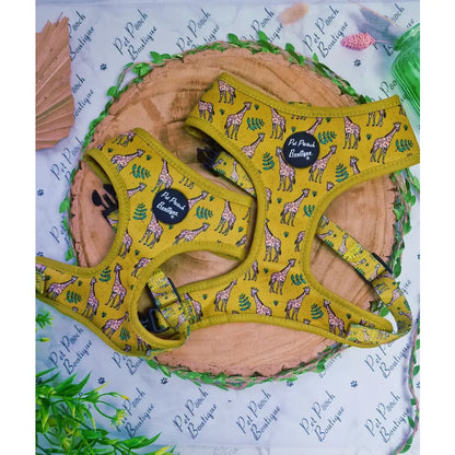 Wild Giraffe Dog Harness - Pet Pooch - 1