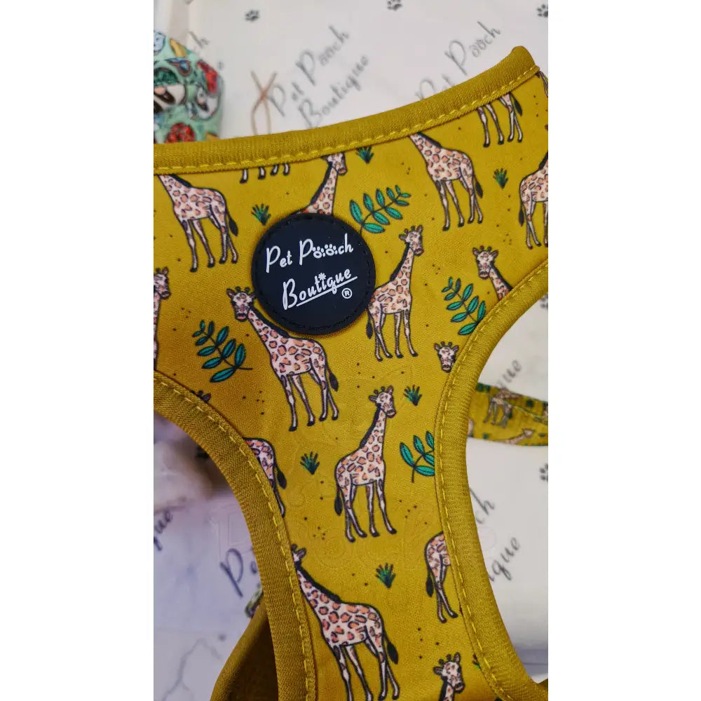 Wild Giraffe Dog Harness - Pet Pooch - 3