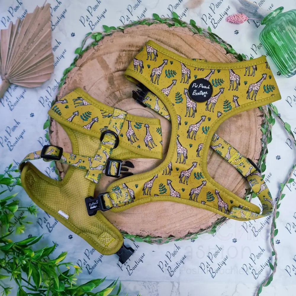 Wild Giraffe Dog Harness - Pet Pooch - 6