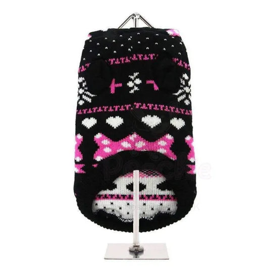 Winter Wonderland Hooded Dog Jumper - Urban - 2