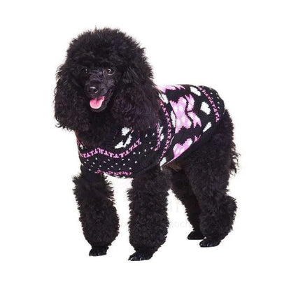 Winter Wonderland Hooded Dog Jumper - Urban - 3