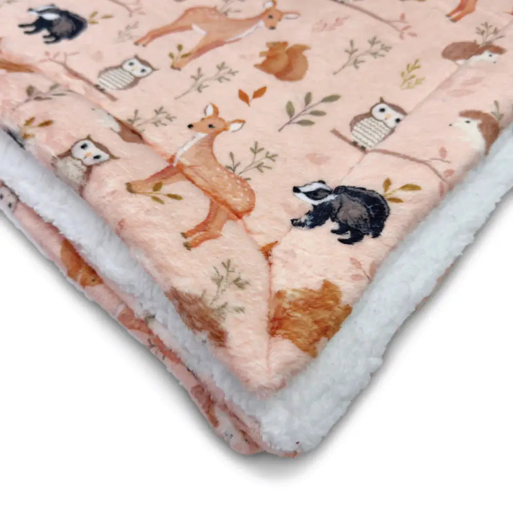 Woodland Friends Luxury Dog Blanket - Piggie - 1