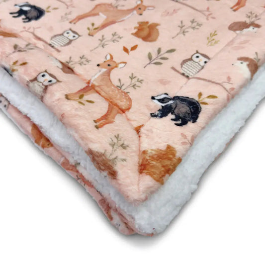 Woodland Friends Luxury Dog Blanket - Piggie - 1