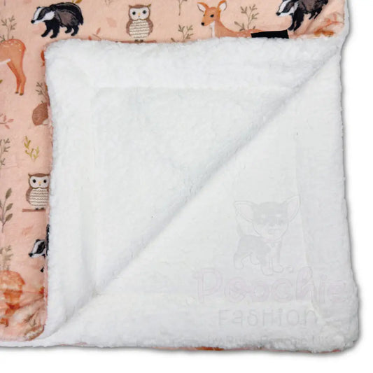 Woodland Friends Luxury Dog Blanket - Piggie - 2