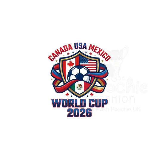 World Cup 2026 Dog Cat Football t Shirt - Poochie Fashion - 2