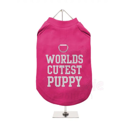 Worlds Cutest Puppy Harness Dog T-shirt - Urban - 3