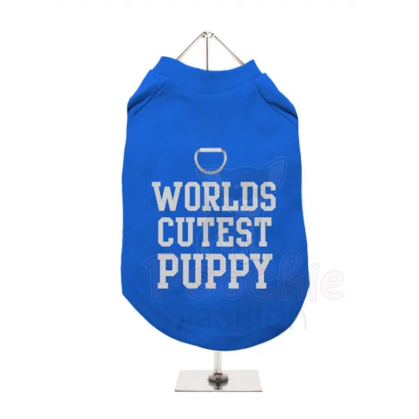 Worlds Cutest Puppy Harness Dog T-shirt - Urban - 4