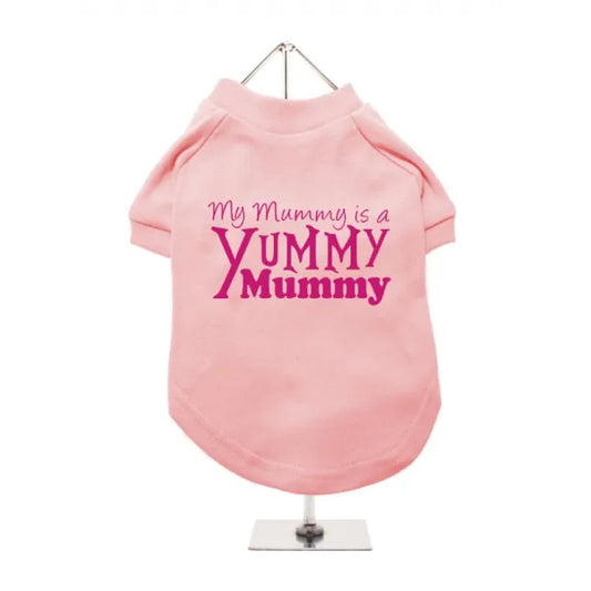 Yummy Mummy Dog T-shirt Baby Pink - Mum - 1